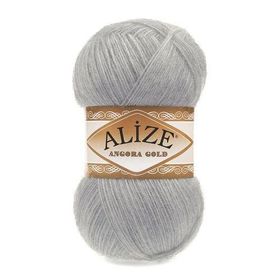 Alize Angora 100 gr Gri Gold 21 El Örgü İpi
