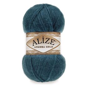 Alize Angora 17 Petrol Gold El Örgü İpi
