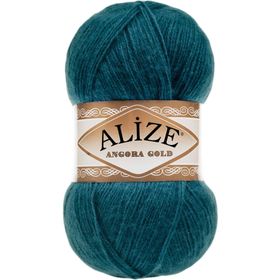 Alize Angora 17 Petrol Gold El Örgü İpi