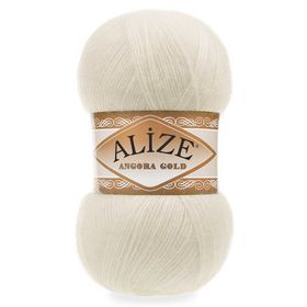 Alize Angora Gold 01 100 gr Örgü İplik