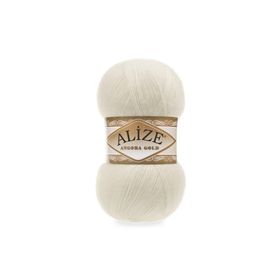 Alize Angora Gold 01 100 gr Örgü İplik