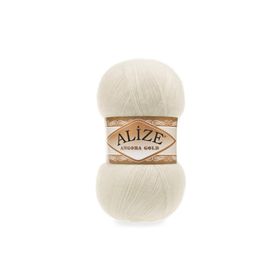 Alize Angora Gold 01 100 gr Örgü İplik