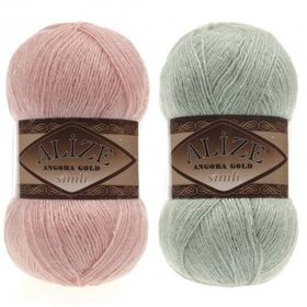 Alize Angora Gold 100 gr Simli El Örgü İpliği
