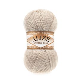 Alize Angora Gold 152 5 Adet Bej Melanj Örgü İpi
