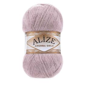 Alize Angora Gold 163 Gül Grisi 5 Adet El Örgü İpi