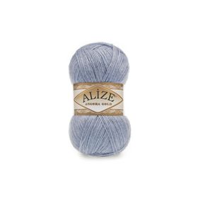 Alize Angora Gold 221 Denim Melanj 5 Adet El Örgü İpi