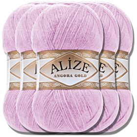 Alize Angora Gold 27 5 Adet Örgü İpi