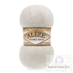 Alize Angora Gold 450 100 gr İnci Örgü İplik