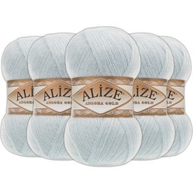 Alize Angora Gold 514 5 Adet Nane Şekeri Örgü İplik
