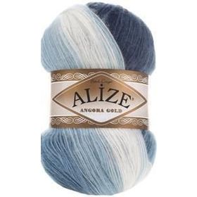 Alize Angora Gold Batik 1899 100 gr Örgü İplik