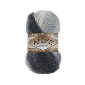Alize Angora Gold Batik 1900 Ebruli 5 Adet Örgü İpi