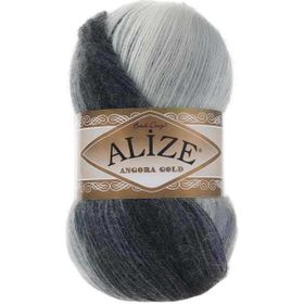 Alize Angora Gold Batik 1900 Ebruli 5 Adet Örgü İpi