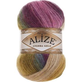 Alize Angora Gold Batik 4341 5 Adet Örgü İpi