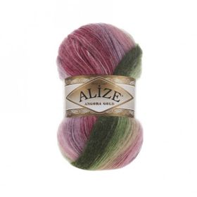 Alize Angora Gold Batik Ebruli 5 Adet 2527 Örgü İpi