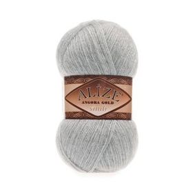 Alize Angora Gold Simli 21 5 Adet Örgü İpi