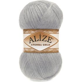 Alize Angora Gold Simli 21 5 Adet Örgü İpi