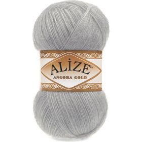 Alize Angora Gold Simli 21 5 Adet Örgü İpi