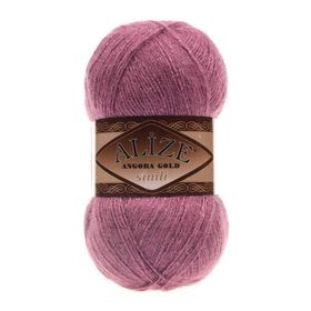 Alize Angora Gold Simli 28 Kuru Gül 100 gr Örgü İplik