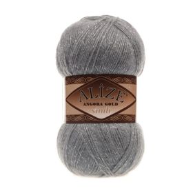 Alize Angora Gold Simli 87 5 Adet Krem Örgü İpi