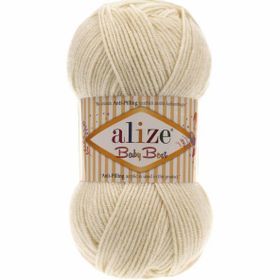 Alize Baby Best 01 Cream Krem Bebe Örgü İplikleri