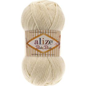 Alize Baby Best 01 Cream Krem Bebe Örgü İplikleri
