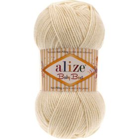 Alize Baby Best 01 Cream Krem Bebe Örgü İplikleri