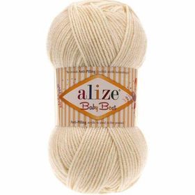Alize Baby Best 01 Cream Krem Bebe Örgü İplikleri