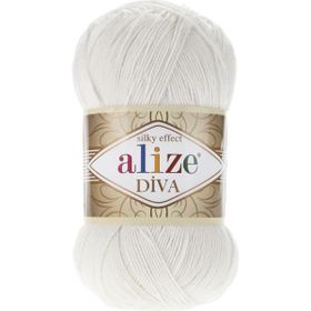 Alize Baby Best 450 Pearl Whıte İnci Bebe Örgü İplikleri