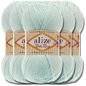 Alize Baby Best 514 Buz Mavisi El Örgü İpi