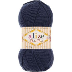 Alize Baby Best 58 Lacivert 100 gr El Örgü İpi