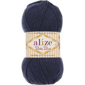 Alize Baby Best 58 Lacivert 100 gr El Örgü İpi