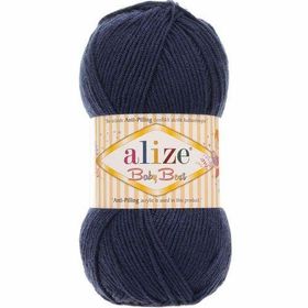 Alize Baby Best 58 Lacivert 100 gr El Örgü İpi