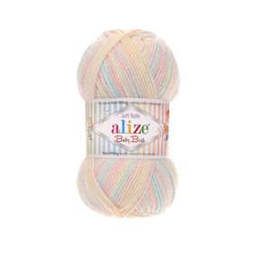 Alize Baby Best Batik 6655 100 gr Örgü İpi