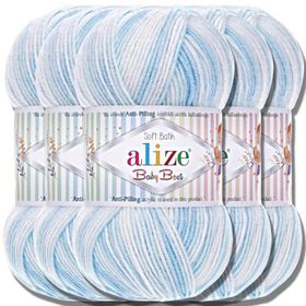 Alize Baby Best Batik 6669 Örgü İpi