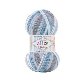 Alize Baby Best Batik 7540 100 gr Örgü İplik