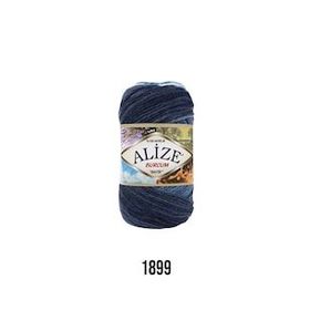 Alize Burcum Batik 1899 100 gr Örgü İplik
