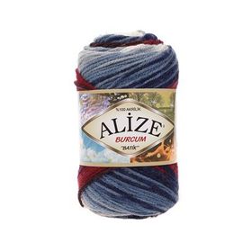 Alize Burcum Batik 2978 100 gr Örgü İplik