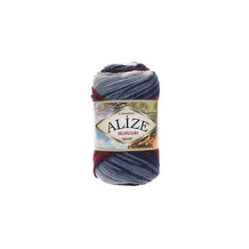 Alize Burcum Batik 2978 100 gr Örgü İplik