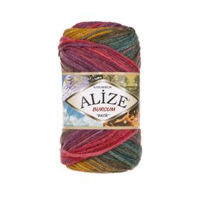 Alize Burcum Batik 3368 Krem 01 5 Adet El Örgü İpi