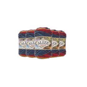 Alize Burcum Batik 4340 5 Adet El Örgü İpi
