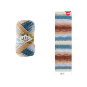 Alize Burcum Batik 7648 5 Adet El Örgü İpi