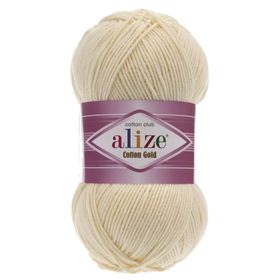 Alize Cotton Gold 01 100 gr Örgü İplik