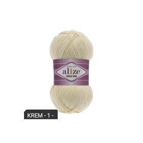 Alize Cotton Gold 01 100 gr Örgü İplik