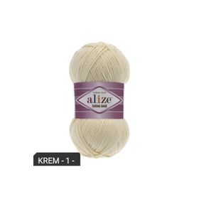 Alize Cotton Gold 01 100 gr Örgü İplik