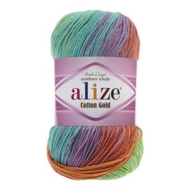 Alize Cotton Gold Batik 4530 100 gr Örgü İplik