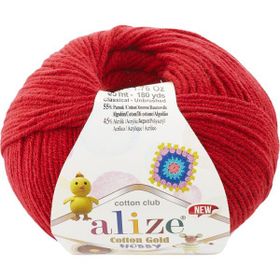 Alize Cotton Gold Hobby New 56 Kırmızı Amigurumi Örgü İplikler