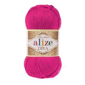 Alize Diva 149 Fuşya Akrilik Örgü İplikler