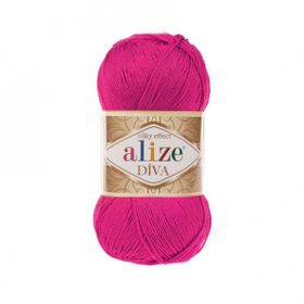 Alize Diva 149 Fuşya Akrilik Örgü İplikler