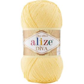 Alize Diva 187 5 Adet Sarı Örgü İpi