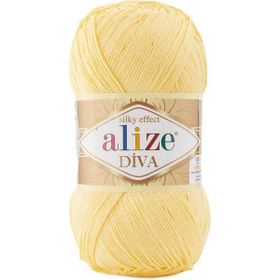 Alize Diva 187 Ananas Açık Sarı Örgü İpi